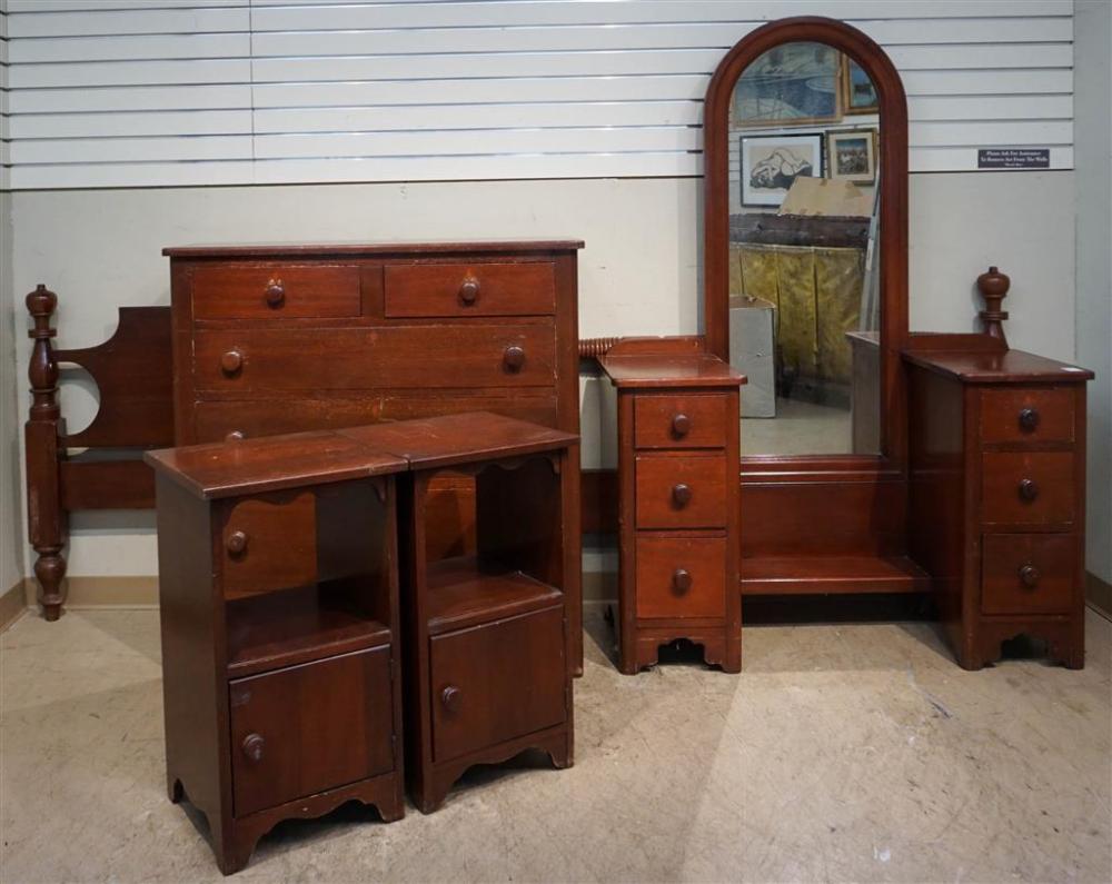 FEDERAL STYLE MAHOGANY CHEST OF DRAWERS,