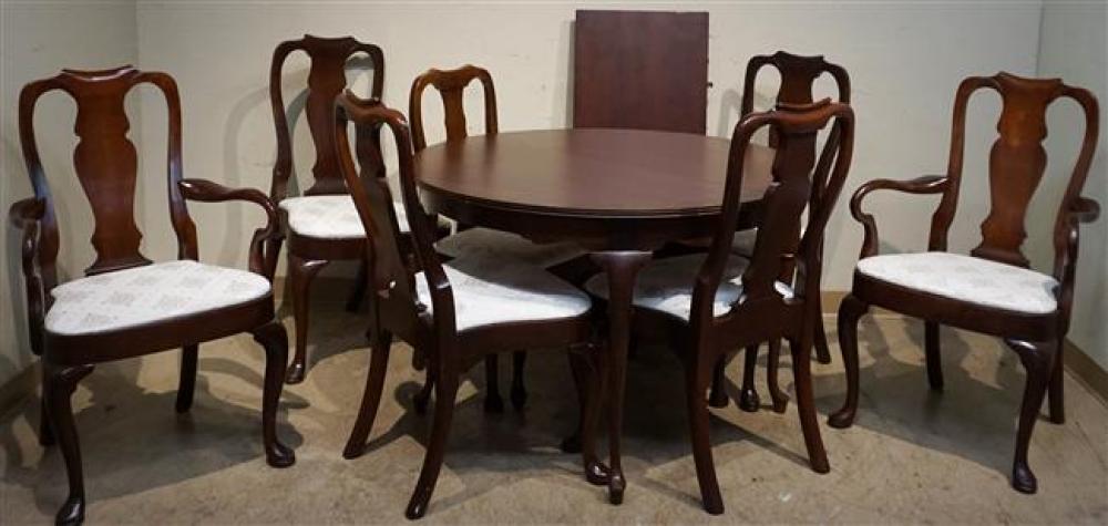 QUEEN ANNE STYLE MAHOGANY DINING 32450b