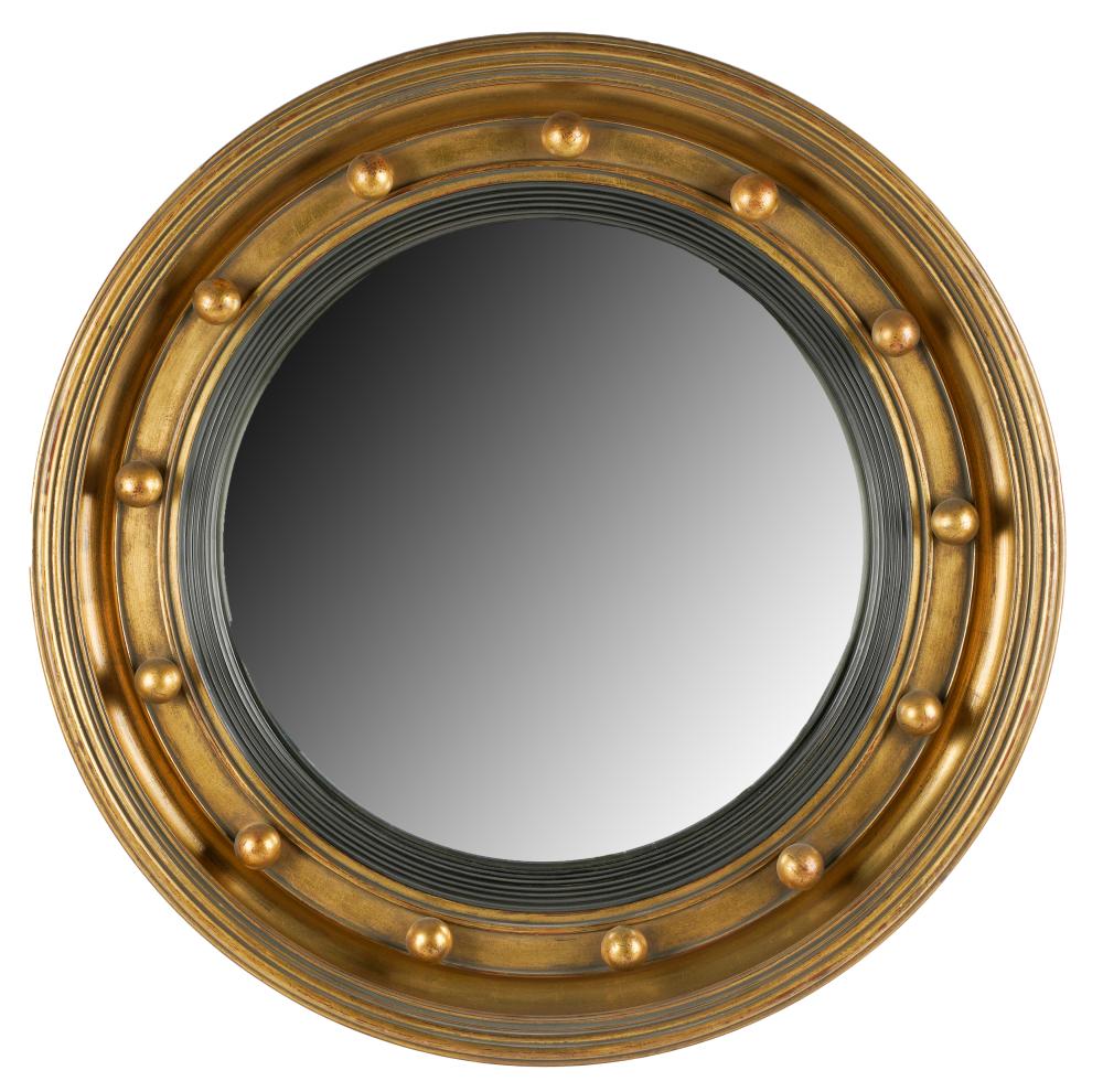 AMERICAN CONVEX GILTWOOD WALL MIRRORsecond