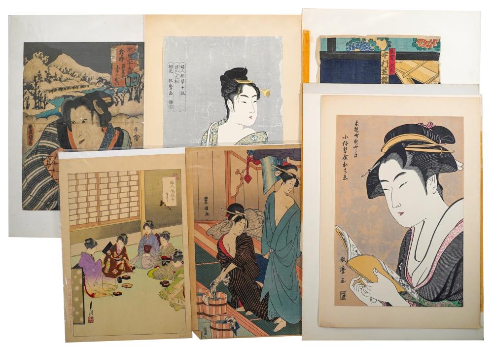 PORTFOLIO OF JAPANESE WOODBLOCK 324580