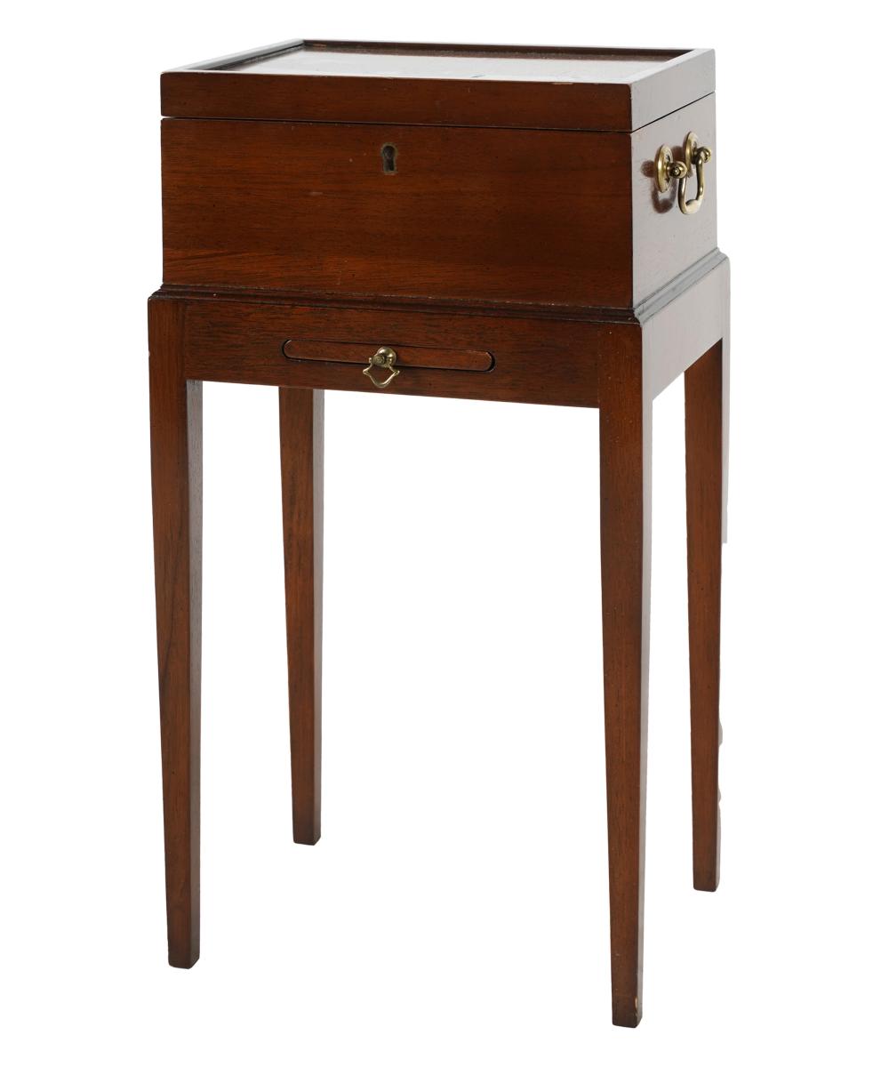 MAHOGANY CHEST ON STANDmanufacturer s 324588