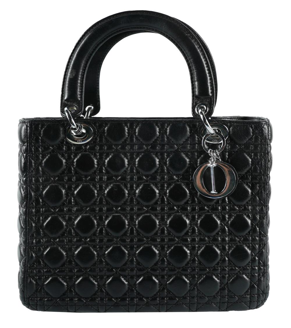 CHRISTIAN DIOR LADY DIOR BLACK 3245ff