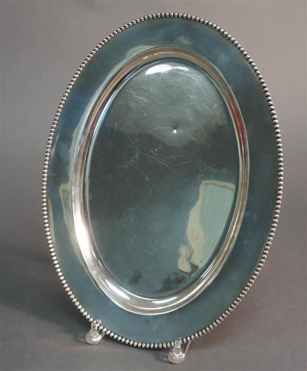 REED & BARTON STERLING SILVER OVAL