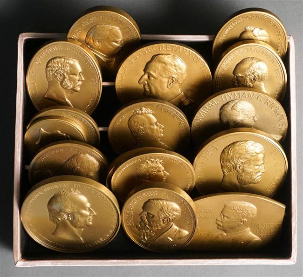 SIXTEEN AMERICAN BRONZE HISTORICAL