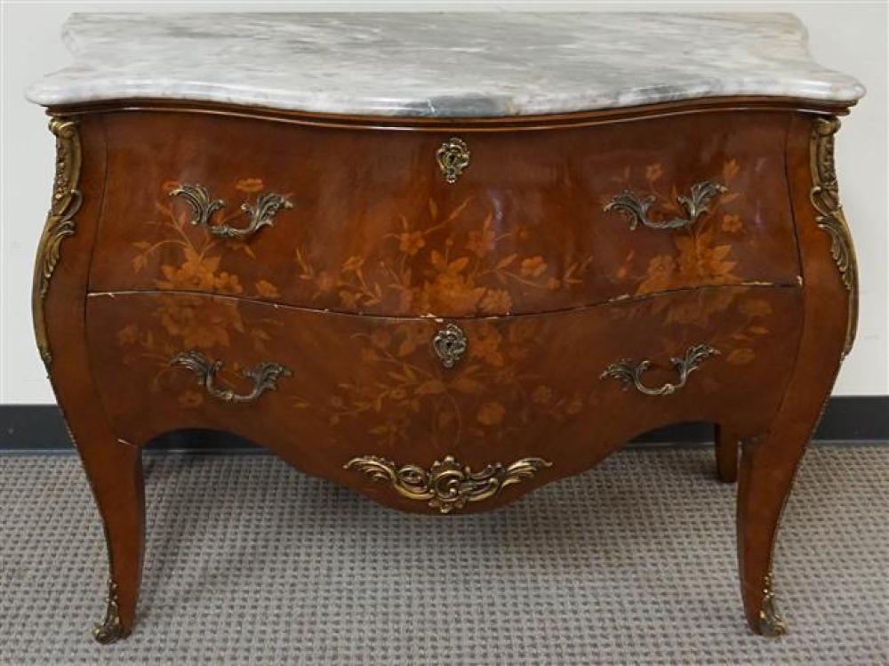 LOUIS XV STYLE METAL MOUNTED MARQUETRY 324821