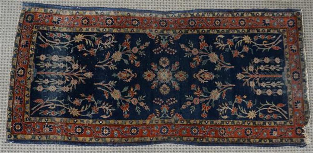 MOHJARAN SAROUK RUG (WORN), 2 FT