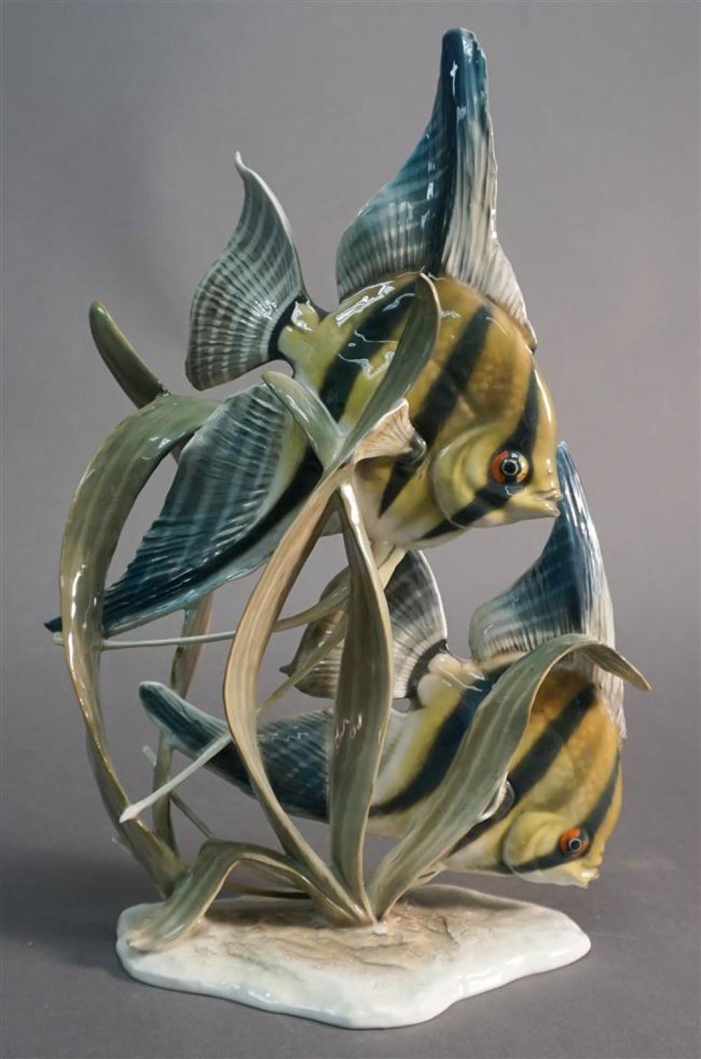 ROSENTHAL GROUP OF TWO ANGEL FISH  324896