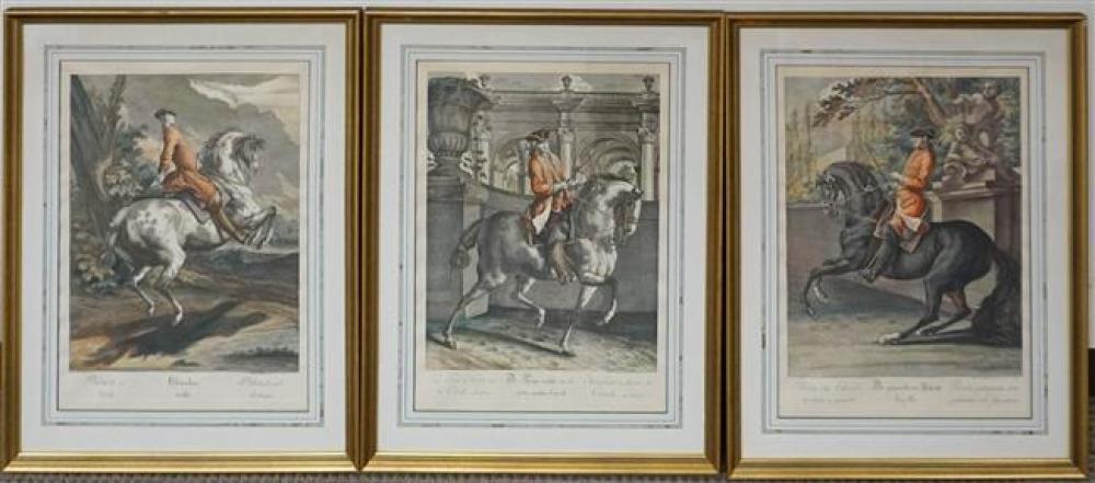 THREE FRAMED COLORED PHOTOGRAVURES 3248e6