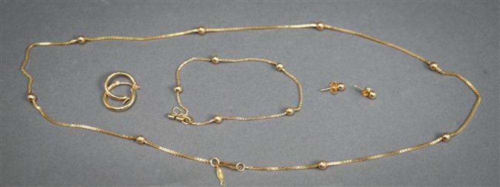 14-KARAT YELLOW-GOLD NECKLACE,