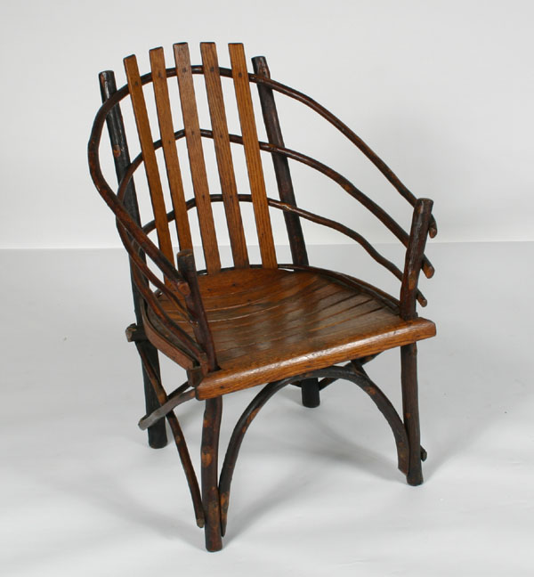 Marshall Lynch Hickory arm chair  50754