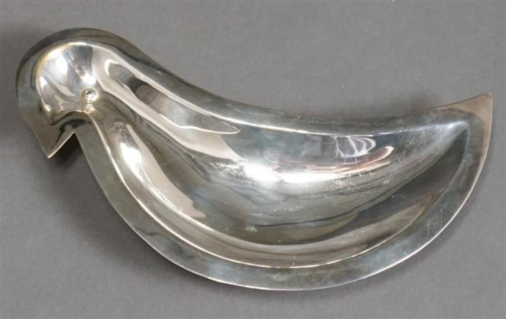 LOS CASTILLO SILVER PLATE BIRD-FORM