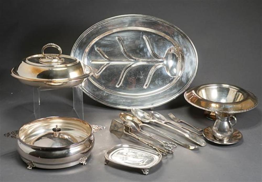 COLLECTION WITH SILVER PLATE WELL AND TREE 3249de