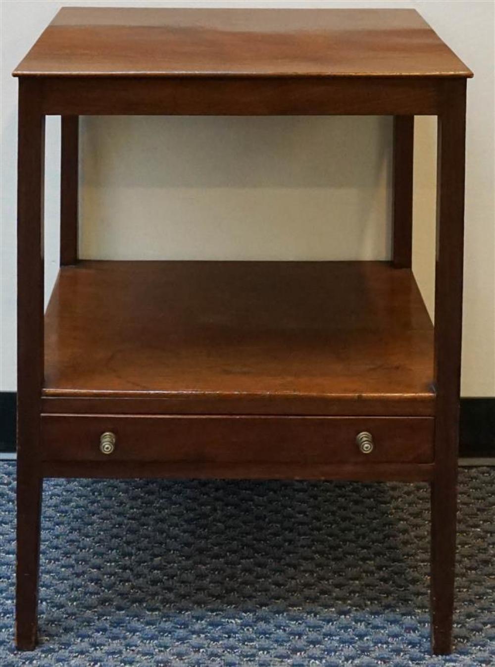 GEORGE III STYLE MAHOGANY WASHSTAND,