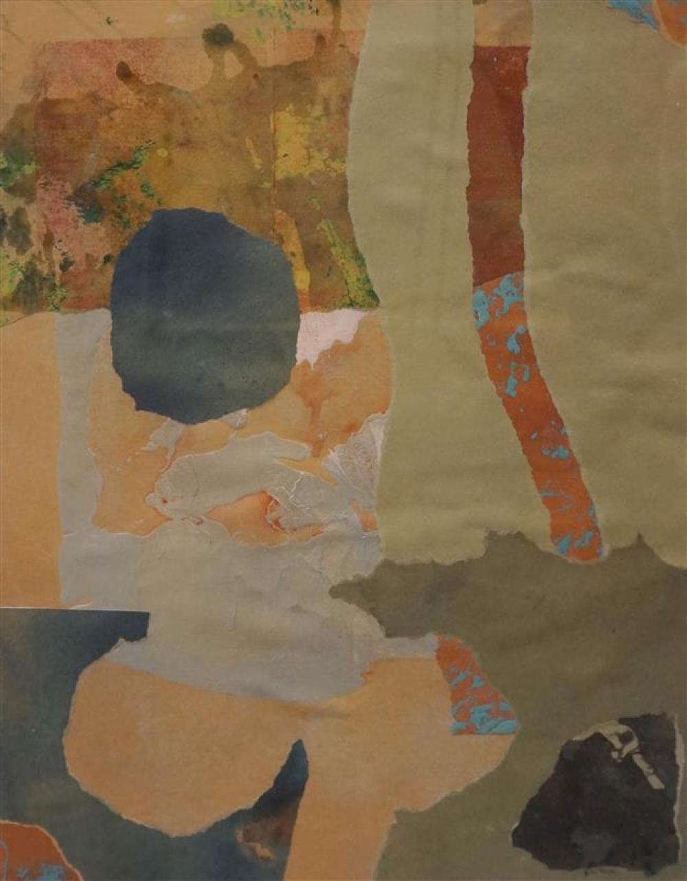 R.L. DANA, UNTITLED ABSTRACT, MIXED