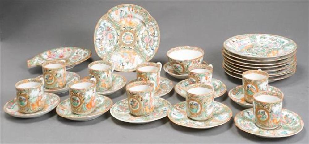 COLLECTION OF ROSE MEDALLION PORCELAIN 324a9b