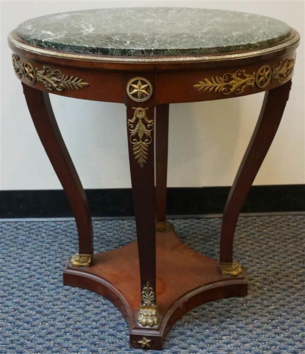 EMPIRE STYLE ORMOLU MOUNTED MAHOGANY 324ab9