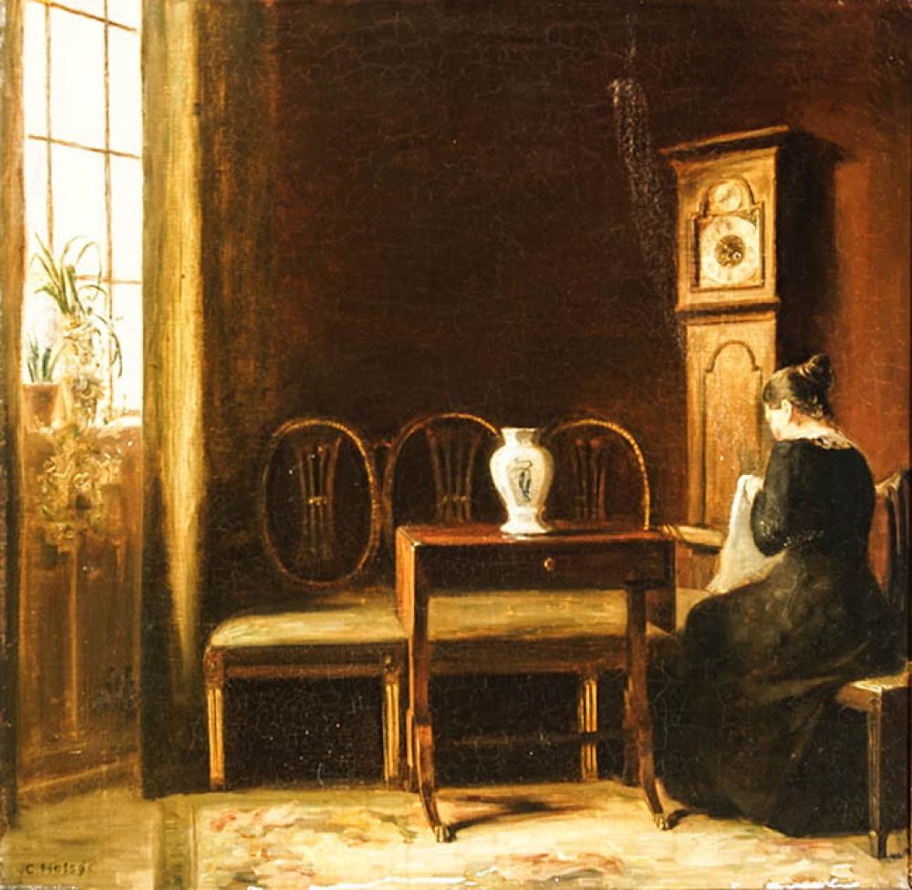 CARLE VILHELM HOLSøE (DANISH 1863-1935),