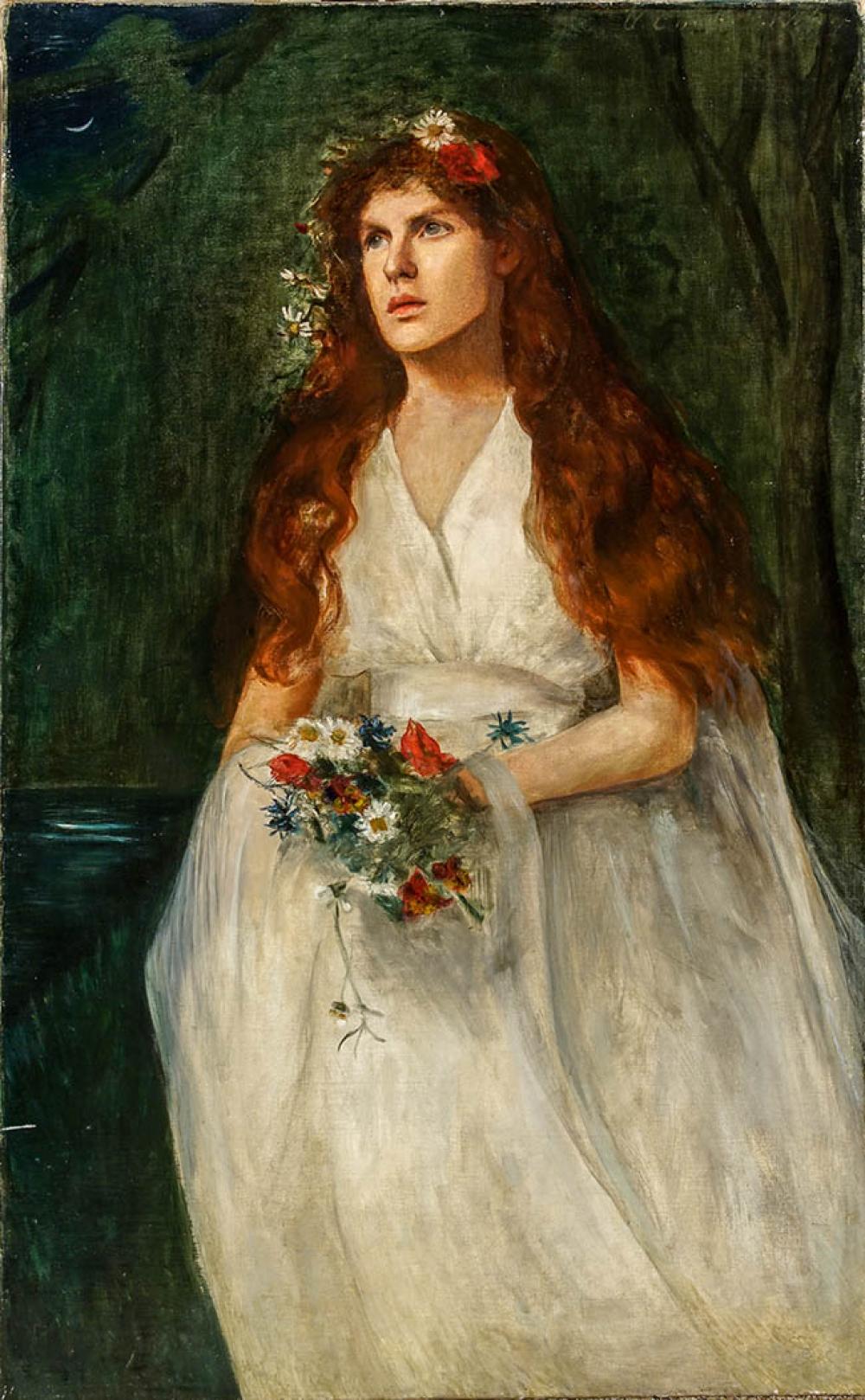 BRITISH SCHOOL 19TH CENTURY PRE RAPHAELITE 324b11