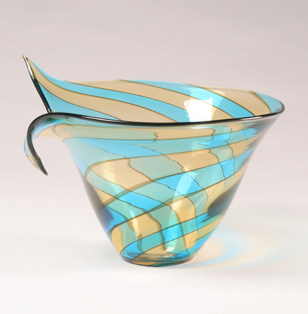 Zanetti Murano art glass vase;