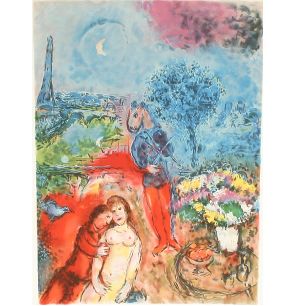 Marc Chagall; "Serenade"; 1987
