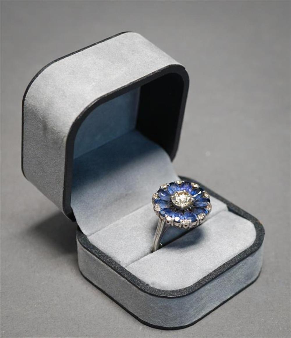 PLATINUM DIAMOND AND BLUE SAPPHIRE 324bdf