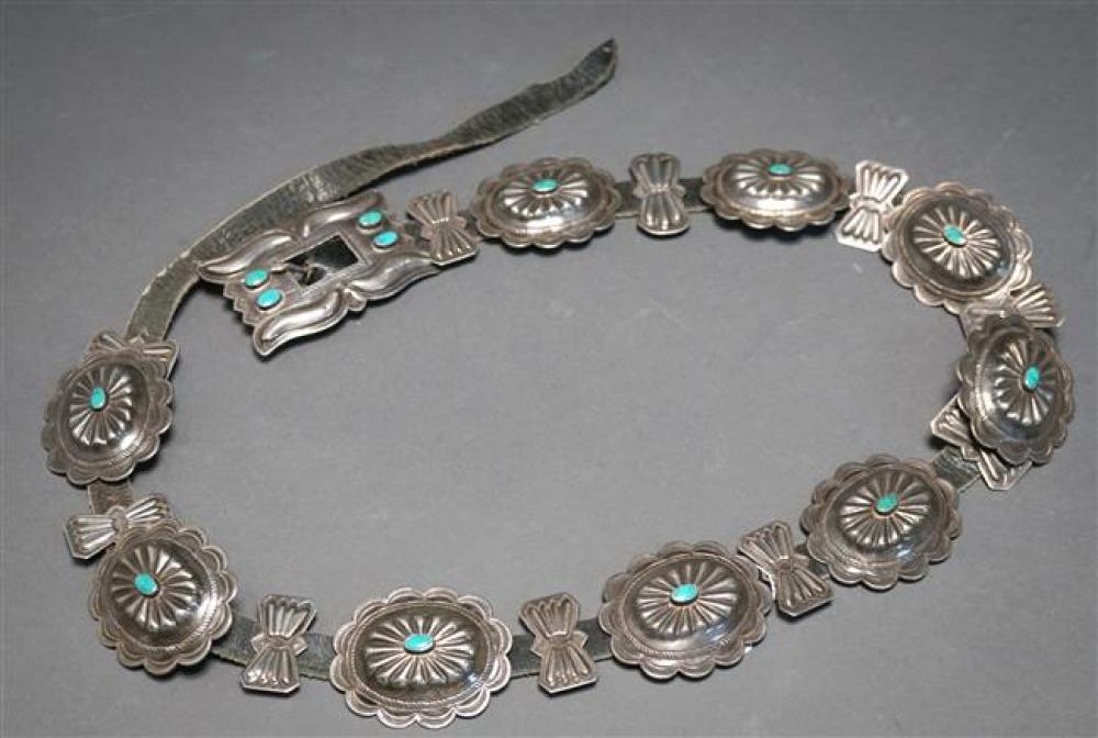 MEXICAN STERLING SILVER AND TURQUOISE