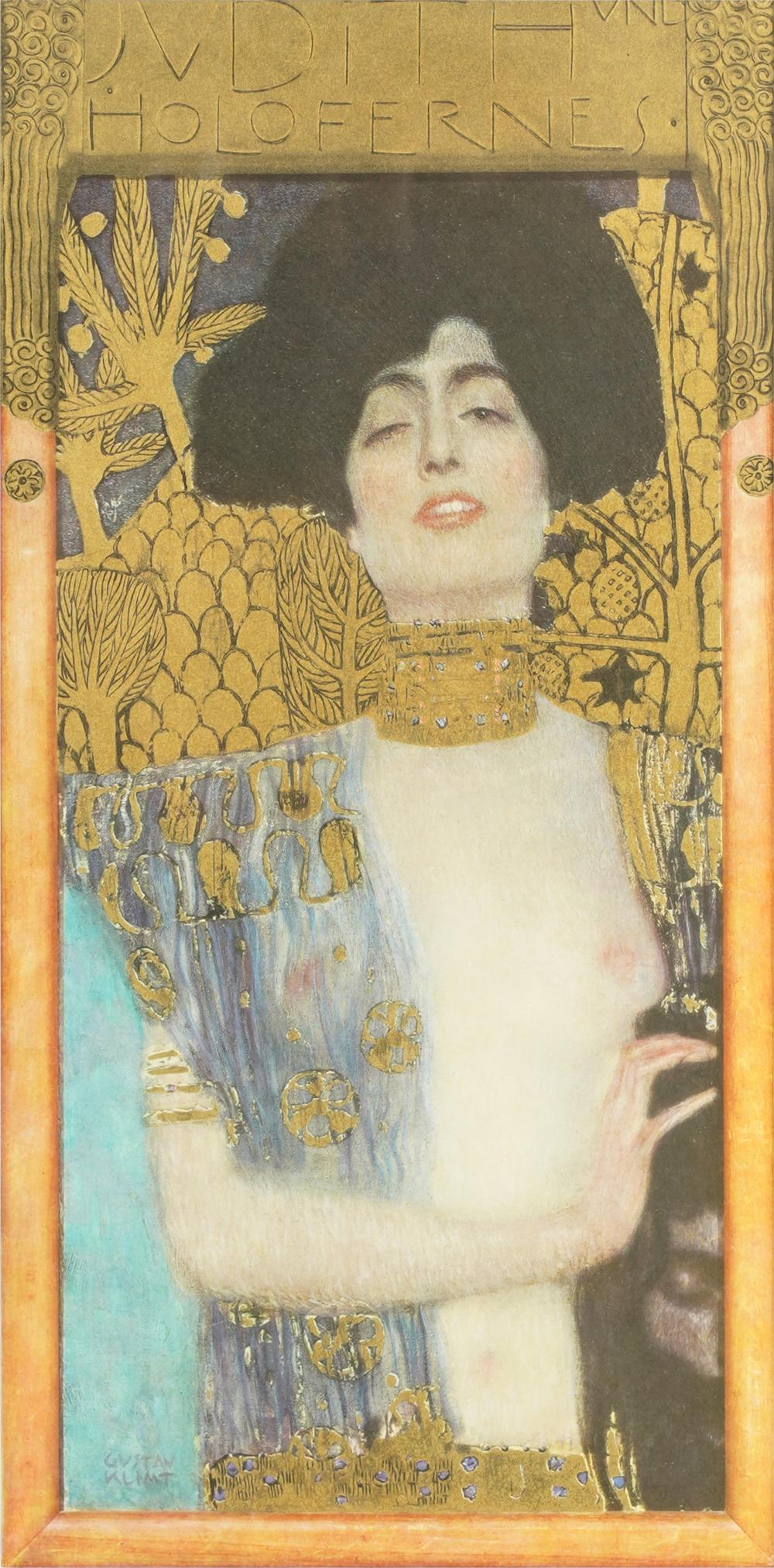 AFTER GUSTAV KLIMT (1862 - 1918):