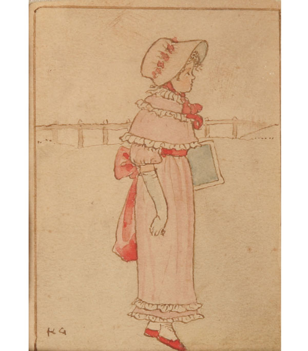 Kate Greenaway (1846 - 1901) little