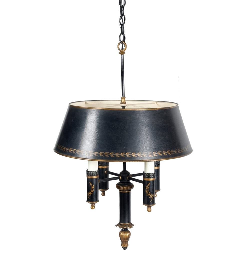 PAINTED TOLE CEILING LIGHT FIXTUREwith 324d95