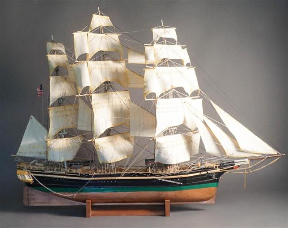 AMERICAN MODEL SHIP OF THE CHESAPEAKE  324e4c