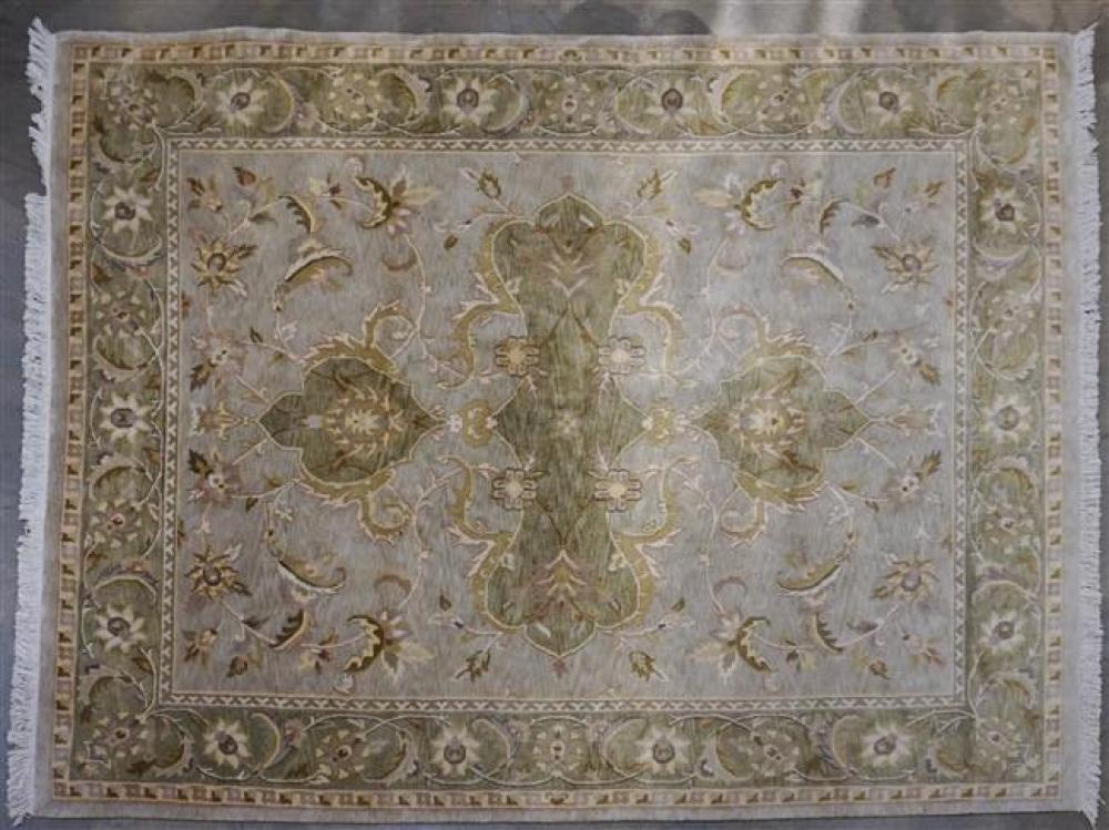 INDO-TABRIZ RUG, 9 FT 10 IN X 8