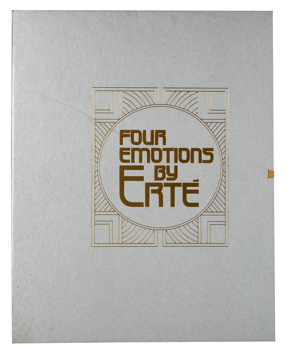 ERTE 1892 1990 FOUR EMOTIONS 324e9b