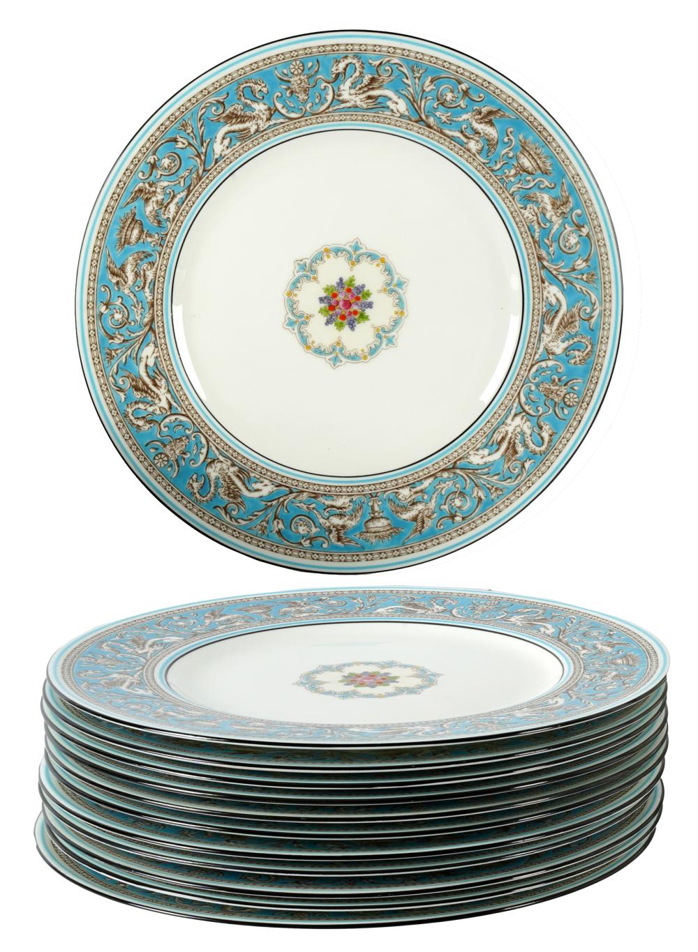 12 WEDGWOOD FLORENTINE BONE CHINA 324ec1