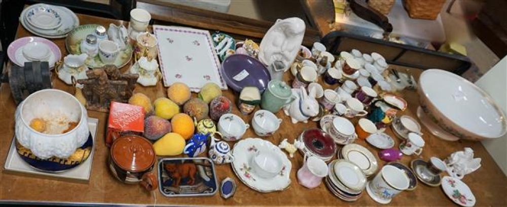 FRENCH PORCELAIN PUNCH BOWL AND 324fe7