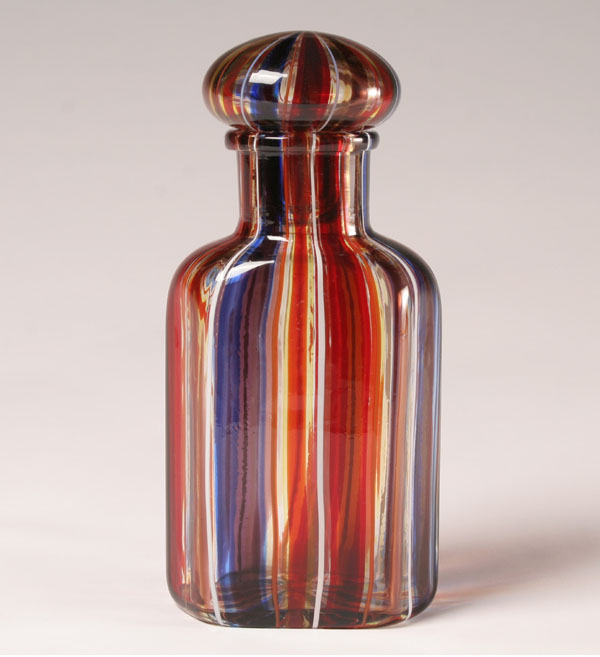 Barovier and Toso Striped Art Glass