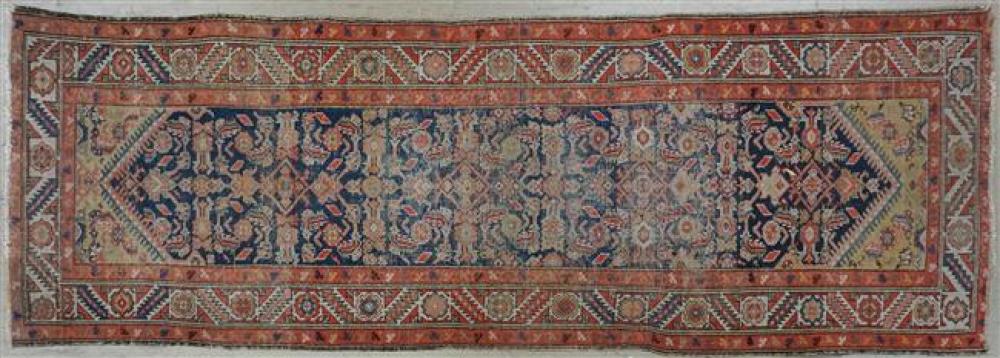 MALAYER RUG, 3 FT 2 IN X 9 FT 9