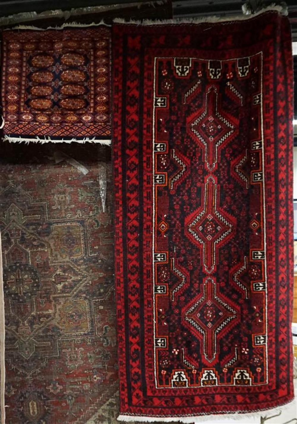 BELOUCHISTAN SCATTER RUG AND A