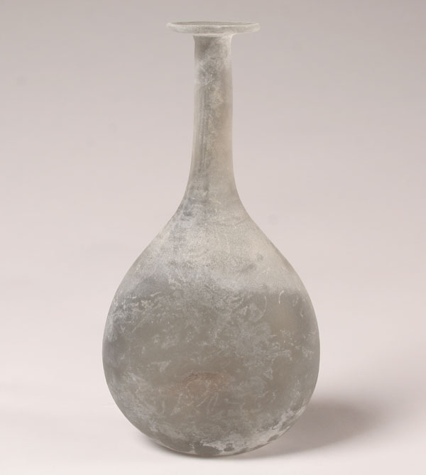 Cenedese Bottle Form Scavo Art Glass
