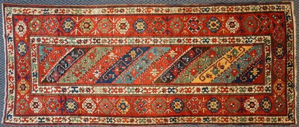 CAUCASIAN RUG, 9 FT 1 IN X 3 FT 9 INCaucasian