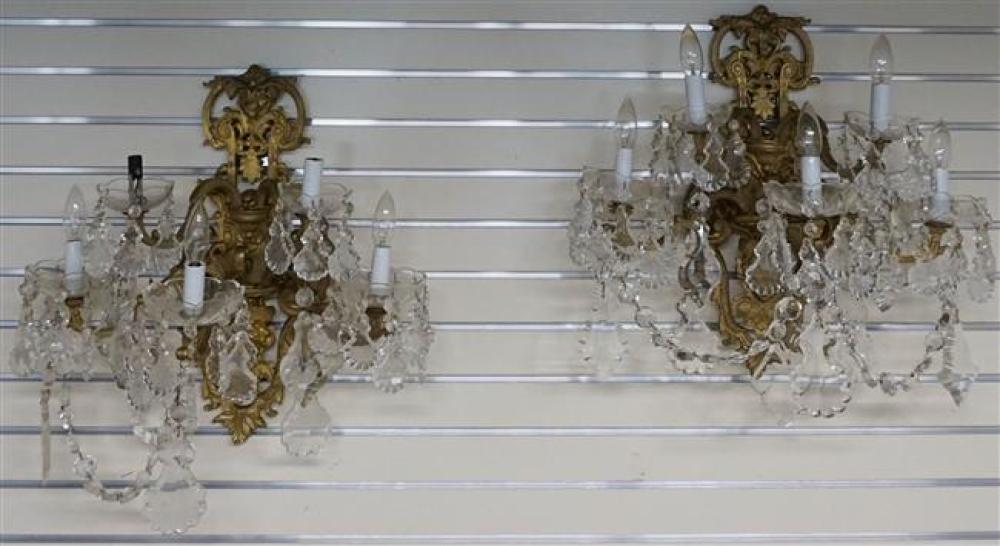 PAIR FRENCH REGENCY STYLE ORMOLU 32507a