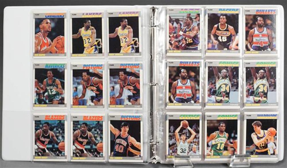 COLLECTION OF 1987-1988 BASKETBALL COLLECTOR