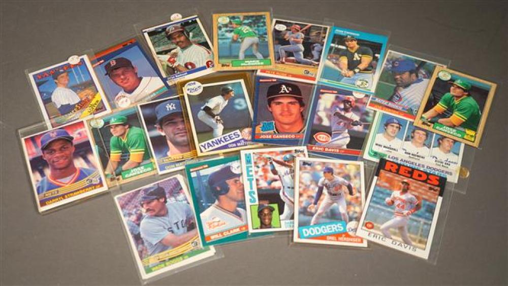 COLLECTION OF 36 VINTAGE BASEBALL COLLECTOR