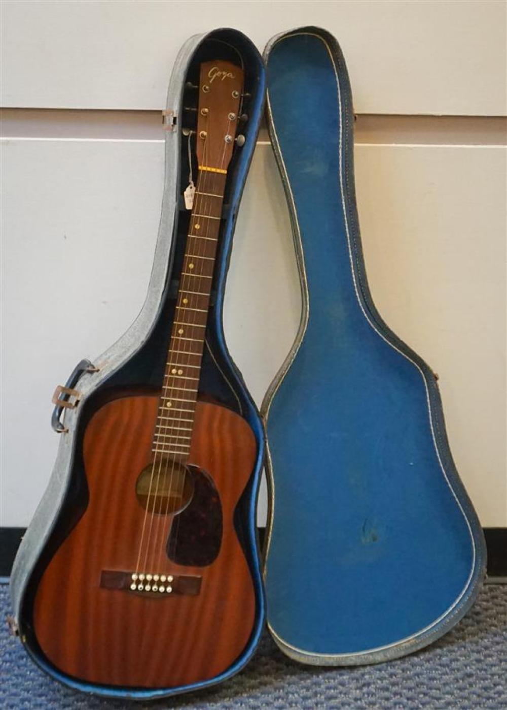 GOYA N-21 GUITAR WITH CASE, SERIAL NUMBER