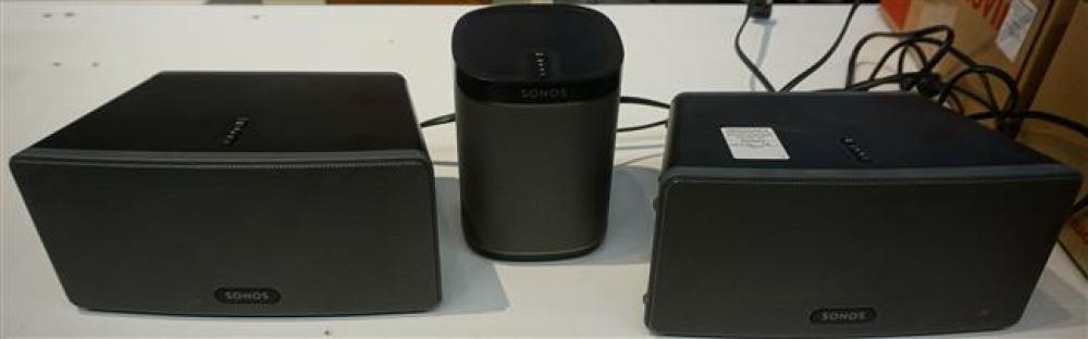 SET OF THREE SONOS SPEAKERSSet of Three