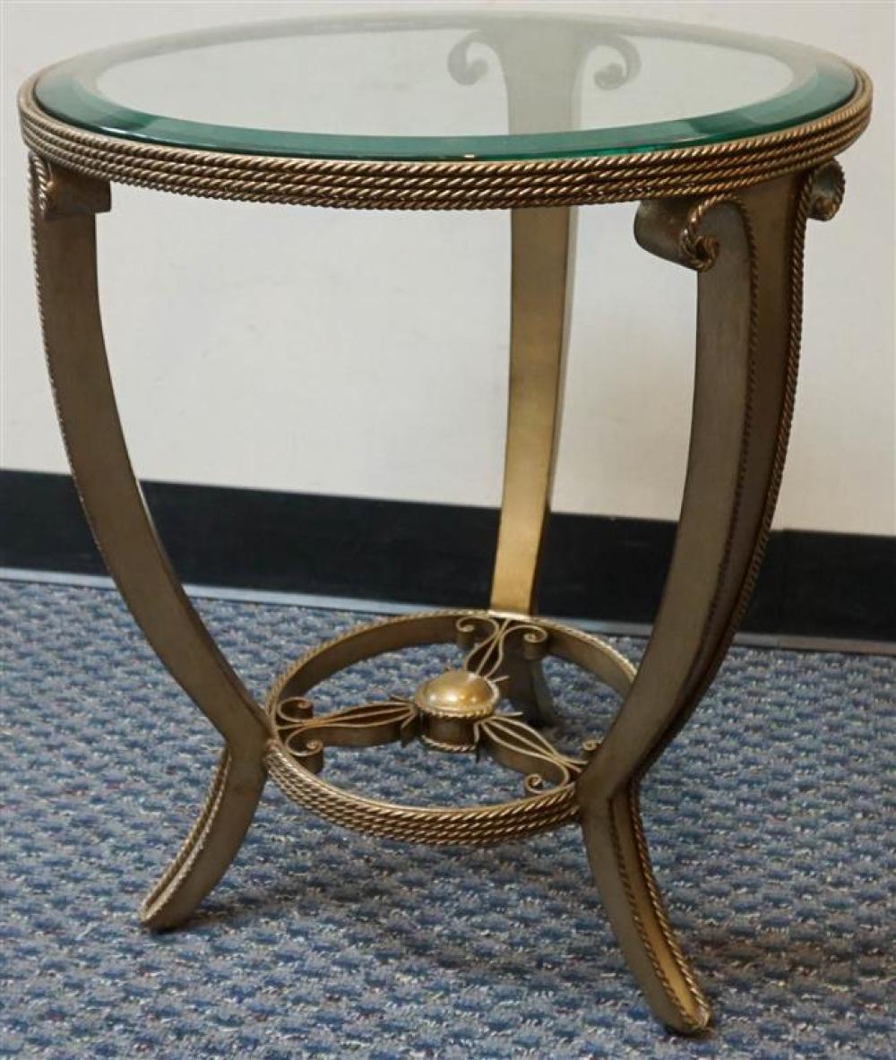 CONTEMPORARY REGENCY STYLE GILT