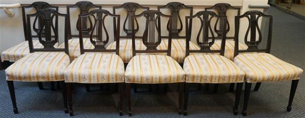 SET WITH 10 GEORGE III STYLE CARVED 32523b