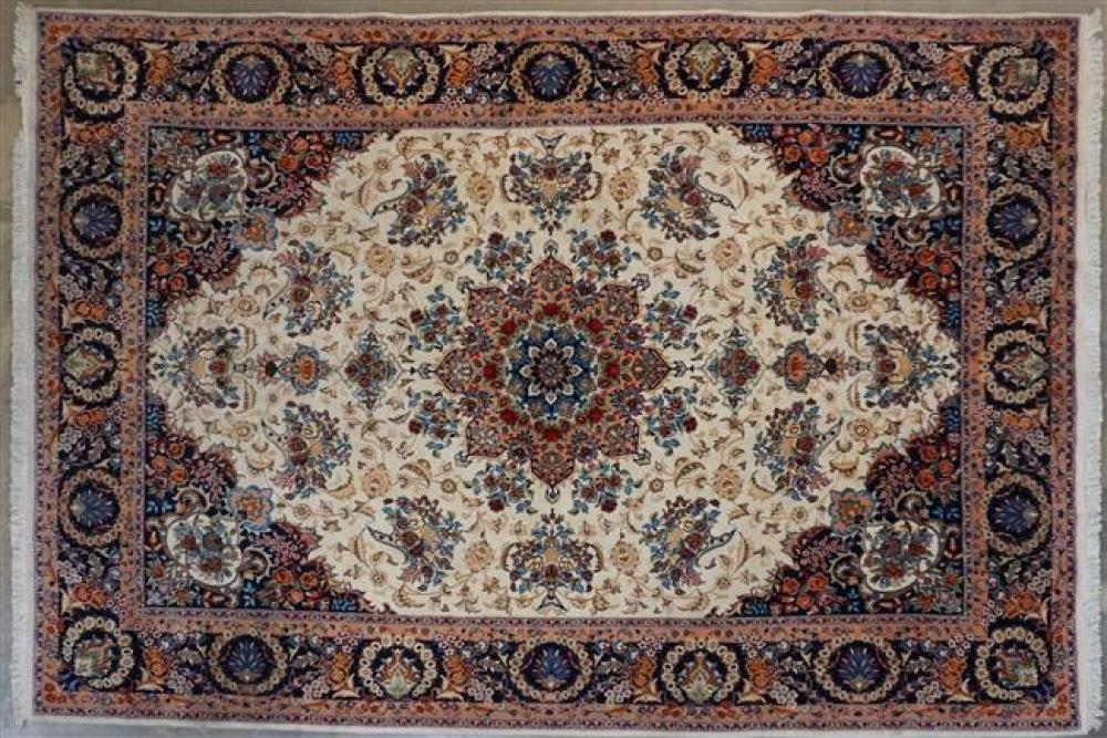 INDO-TABRIZ RUG, 11 FT 5 IN X 8