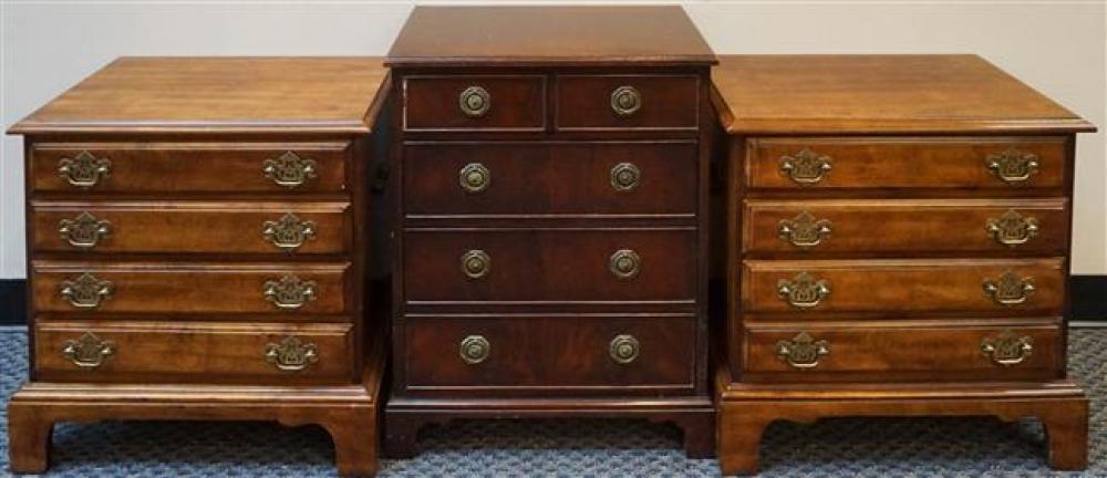 THREE CHIPPENDALE STYLE FRUITWOOD 325286