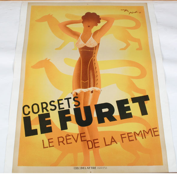 Roger Perot (French, 1908-1976), Corsets: