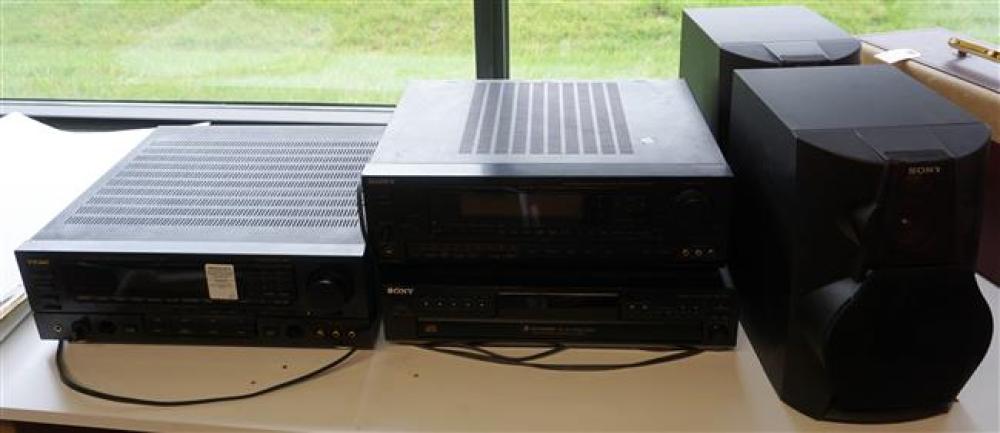 SONY AUDIO CONTROL CENTER, CD PLAYER,